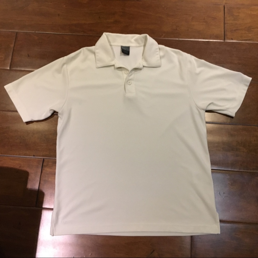 Nike men's white polo - small